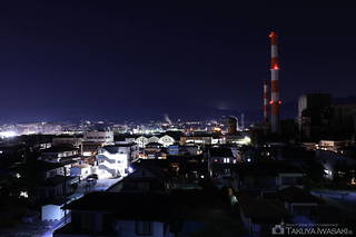 岳南原田・比奈駅方面の夜景