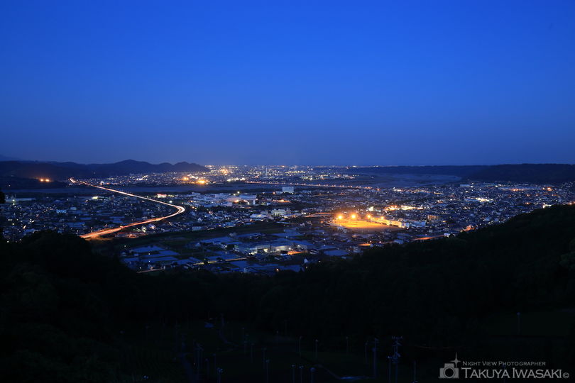 志戸呂の夜景スポット写真（1）