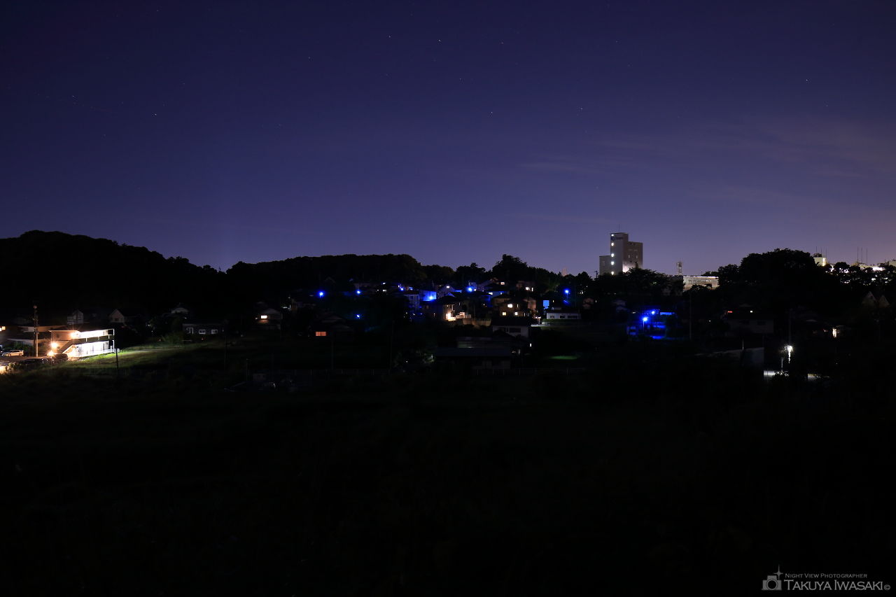 久野城址の夜景スポット写真（2）