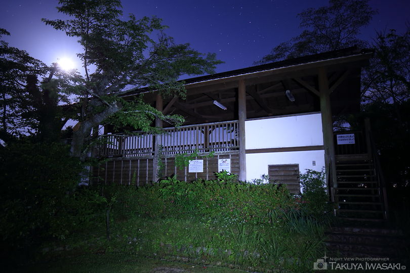 鳥羽山公園の夜景スポット写真（3）
