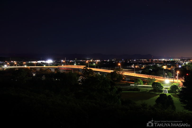 愛野公園の夜景スポット写真（3）
