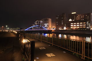狩野川堤の夜景スポット写真（3）class=