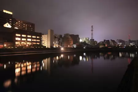 御成橋の夜景