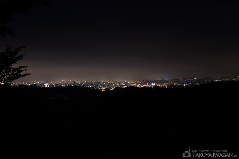 末広山公園の夜景スポット写真（1）