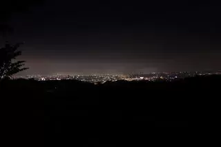 末広山公園の夜景