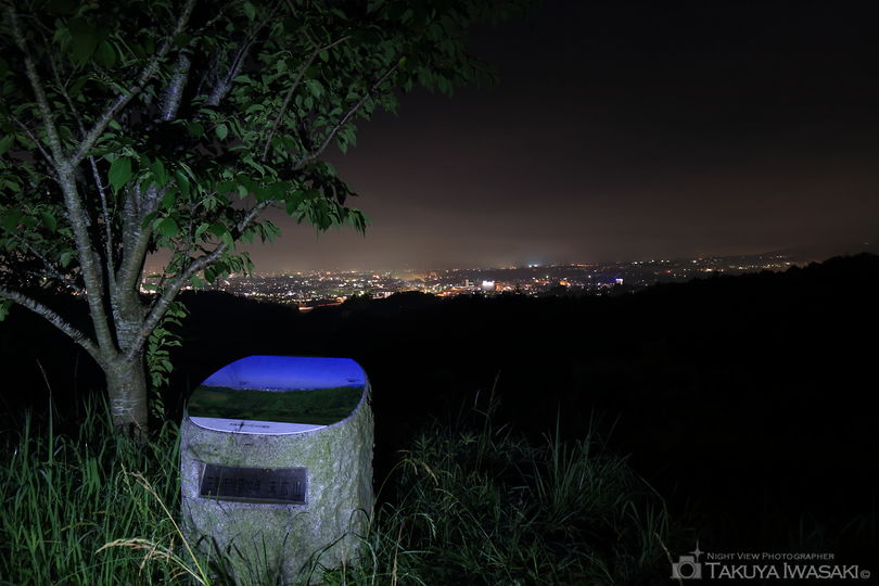 末広山公園の夜景スポット写真（2）