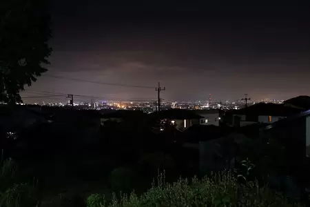 松林公園の夜景