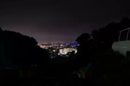 見晴公園の夜景