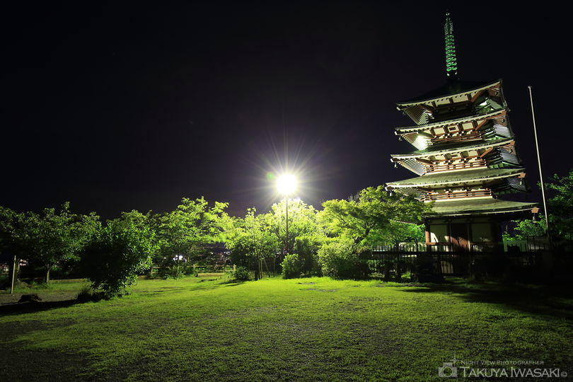 香陵台の夜景スポット写真（4）
