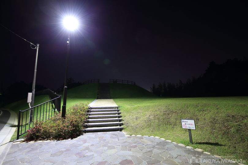 向山古墳群公園 C地区の夜景スポット写真（3）