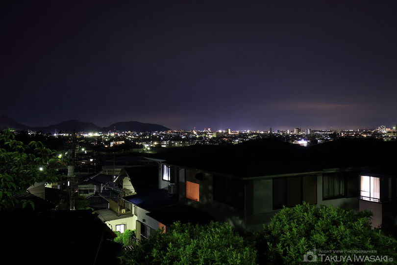 つつじ公園の夜景スポット写真（1）