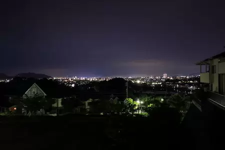 錦が丘公園の夜景