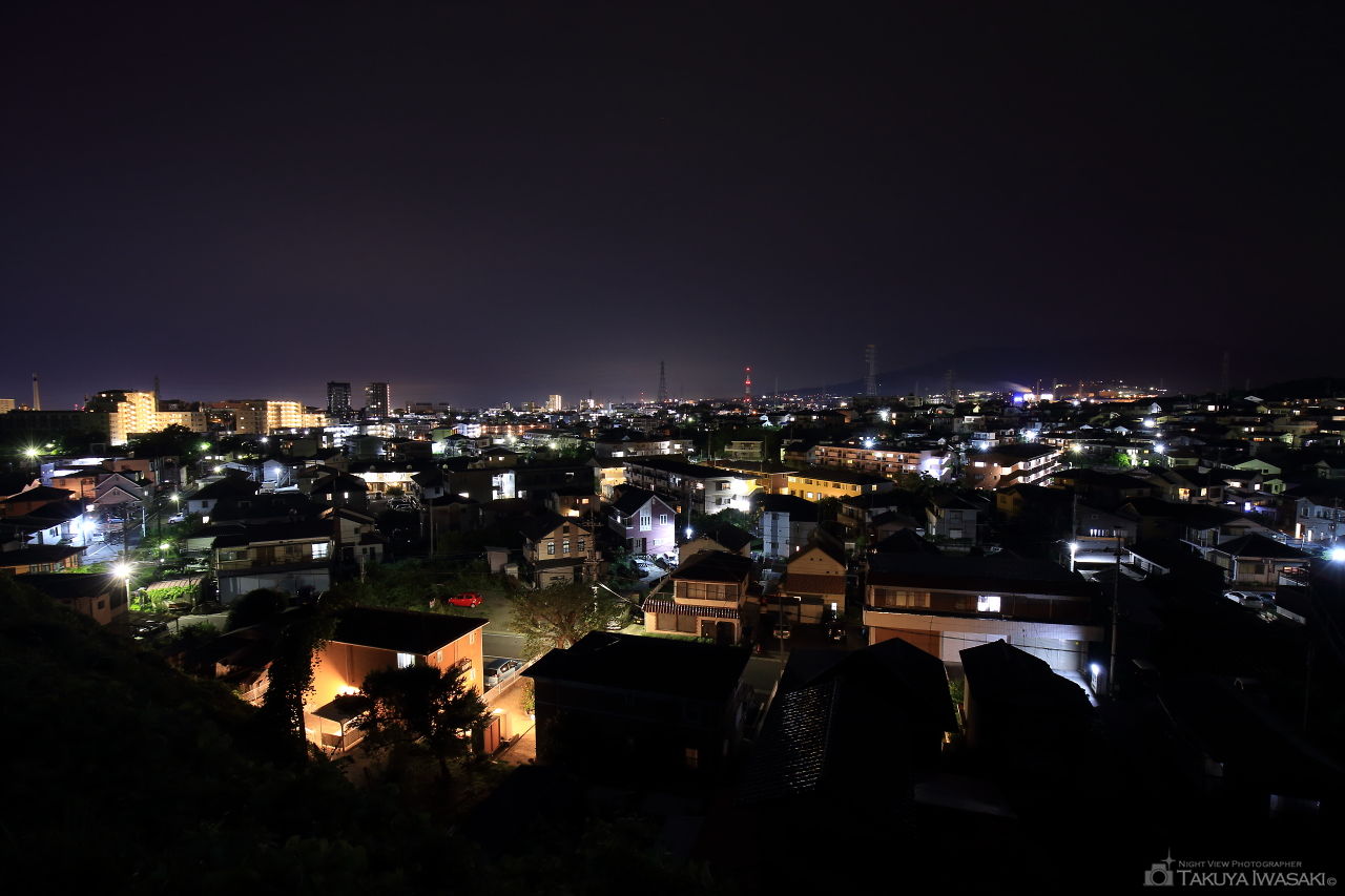 千枚原 休憩所の夜景スポット写真（1）