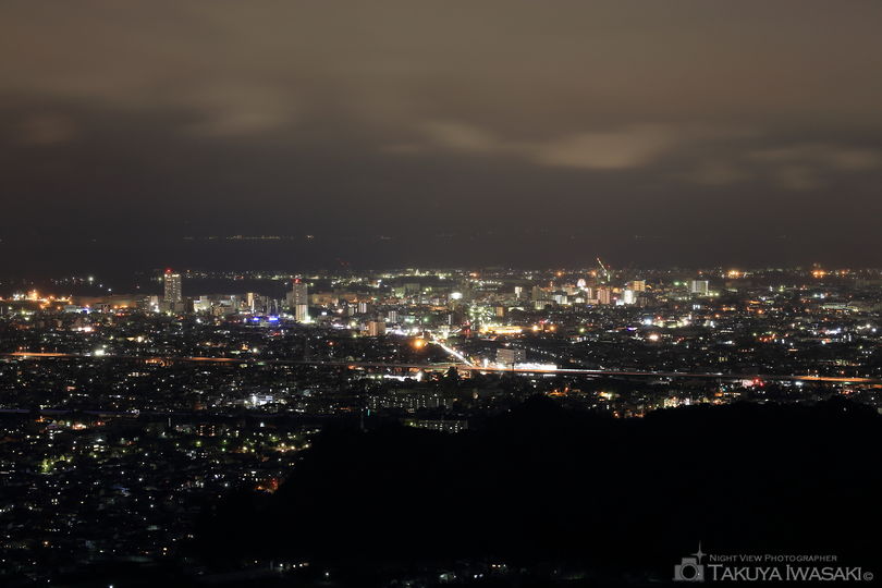 柏尾峠の夜景スポット写真（2）