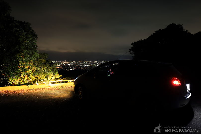 柏尾峠の夜景スポット写真（3）