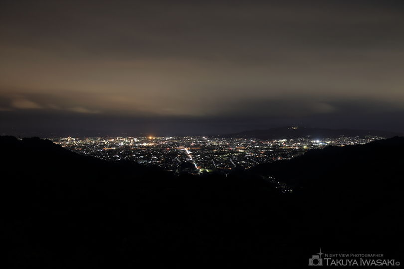 梅ヶ谷の夜景スポット写真（1）
