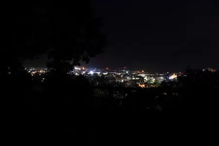 円山公園の夜景