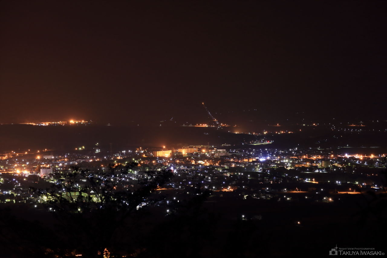 円山展望台の夜景スポット写真（1）