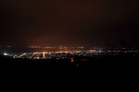 岩内町と泊村の夜景