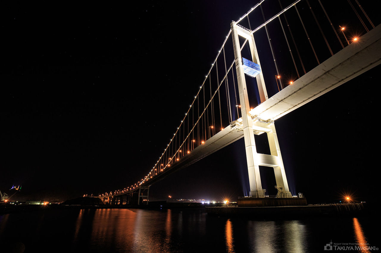 祝津防波堤の夜景スポット写真（4）
