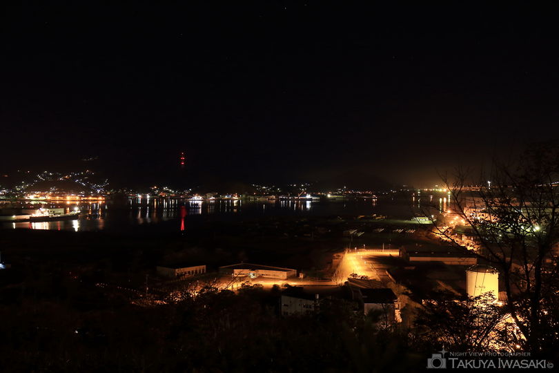 大沢町（国道36号線西側）の夜景スポット写真（2）