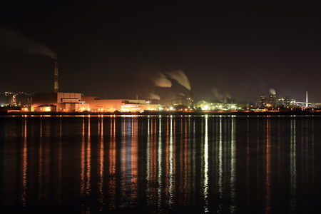 中央埠頭の夜景スポット写真（2）class=