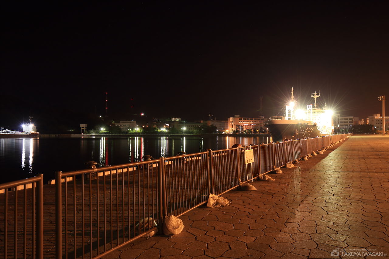 中央埠頭の夜景スポット写真（4）