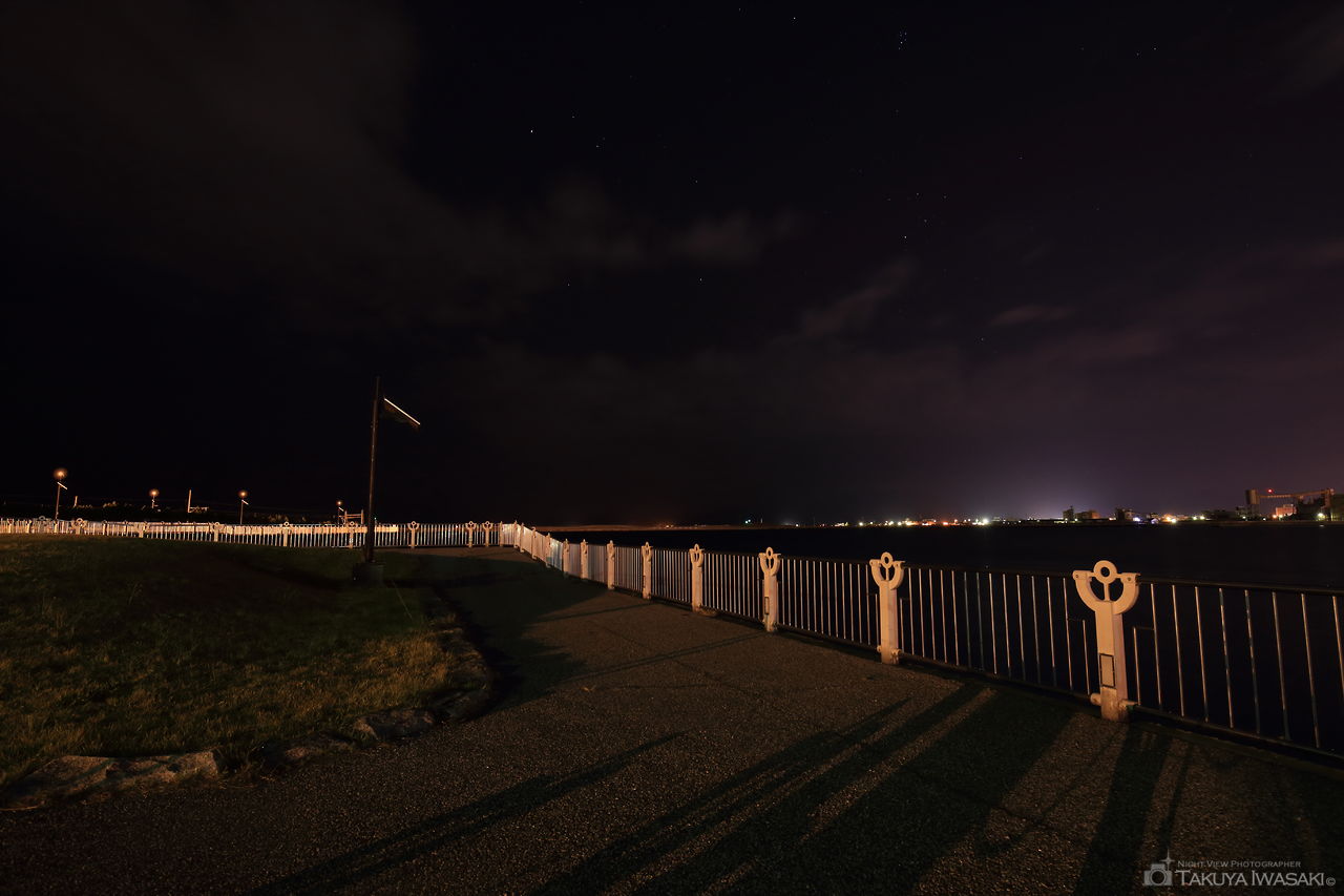青森港旅客船ターミナルビル付近の夜景スポット写真（6）