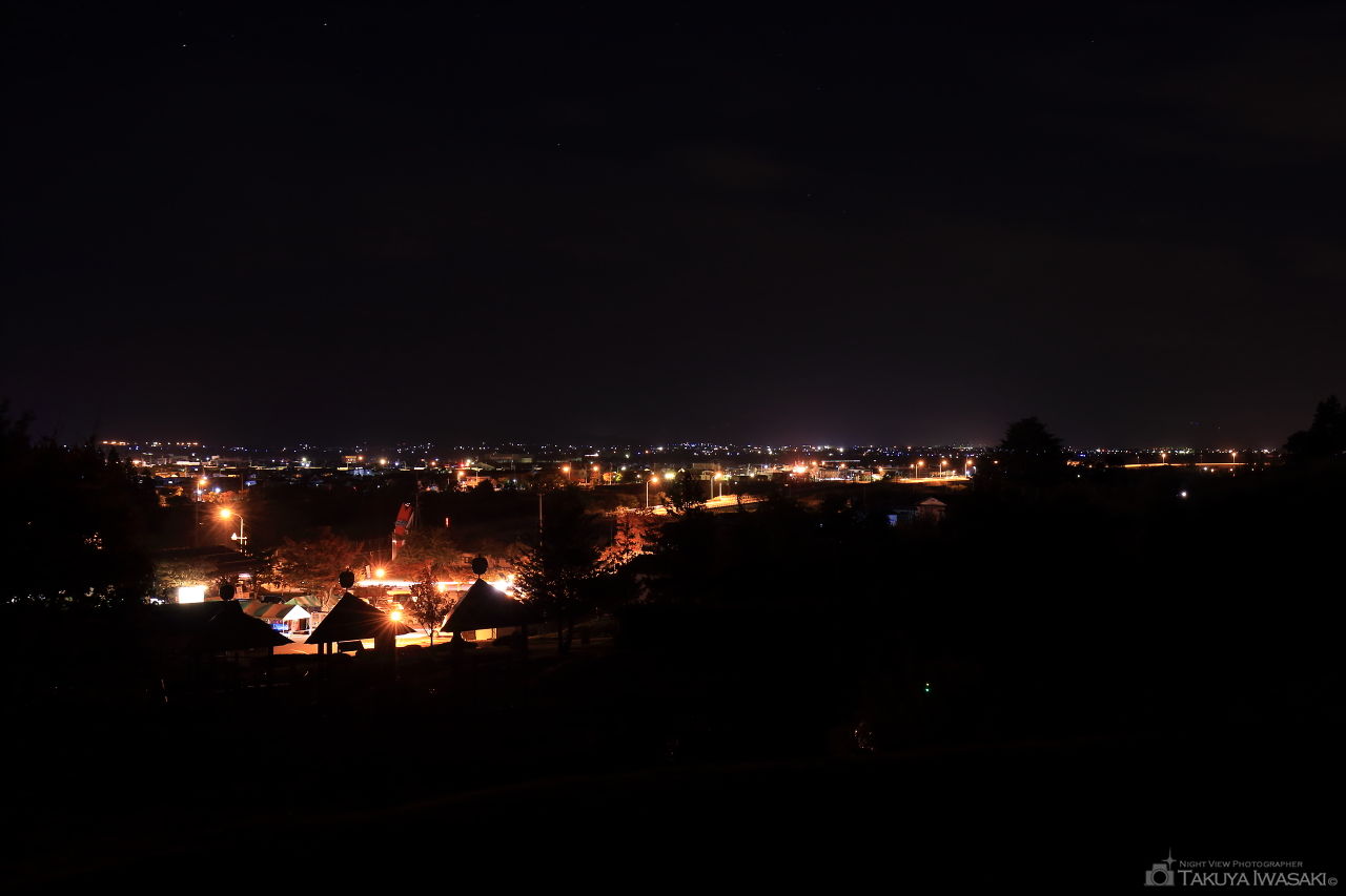 アップルヒルの夜景スポット写真（1）