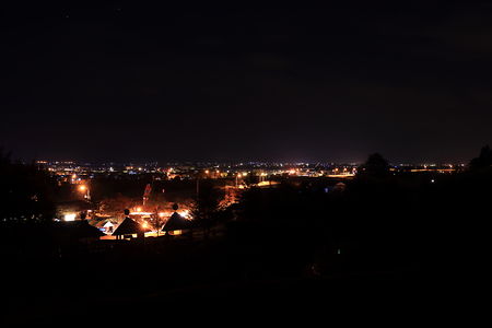 アップルヒルの夜景スポット写真（1）class=