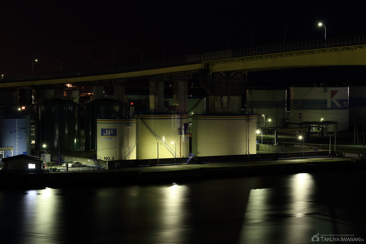 館鼻公園の夜景スポット写真（4）