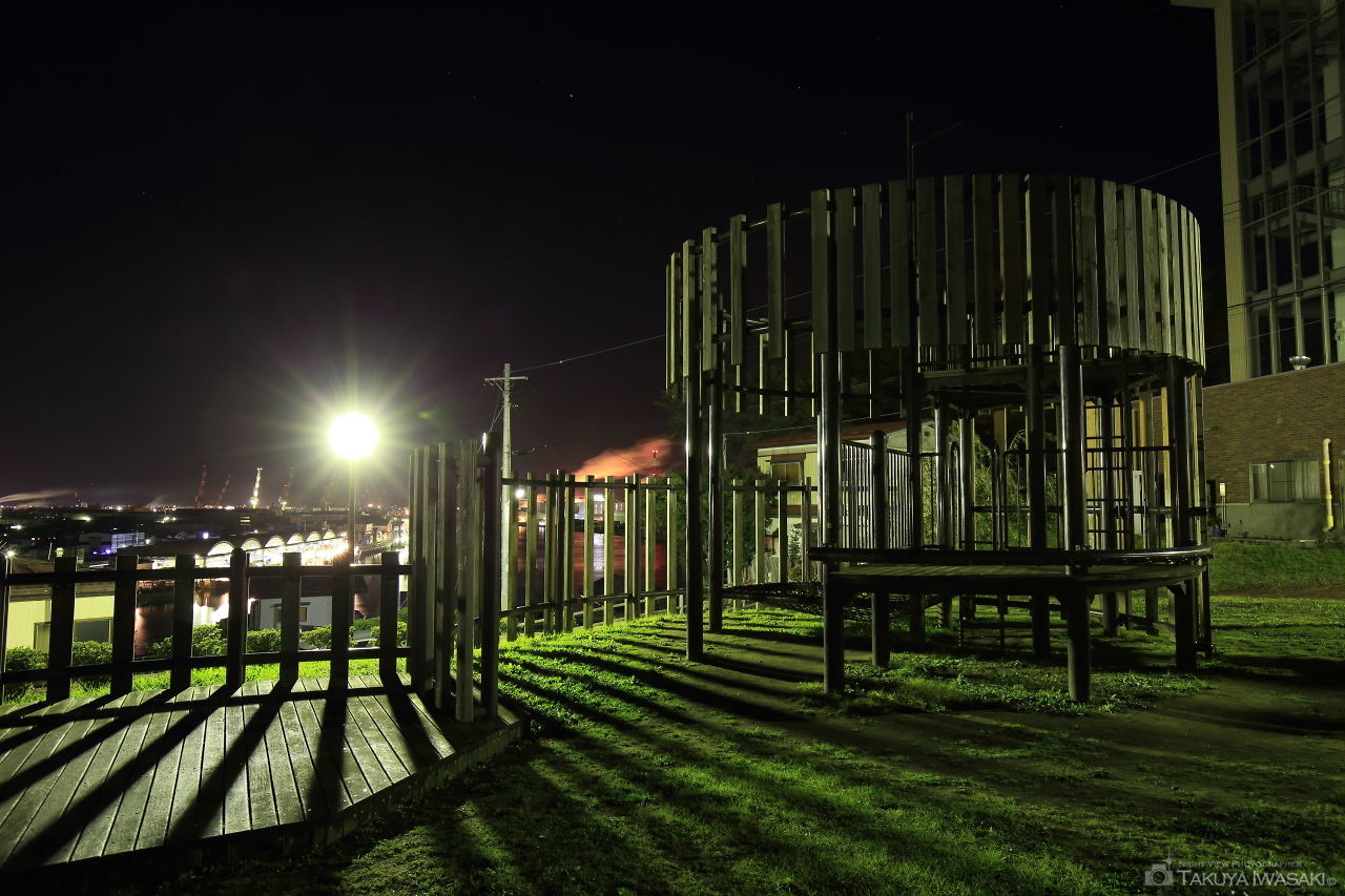 館鼻公園の夜景スポット写真（6）