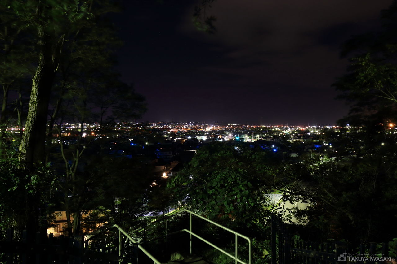 八太郎ヶ丘公園の夜景スポット写真（2）