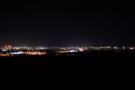 南部山健康運動公園の夜景