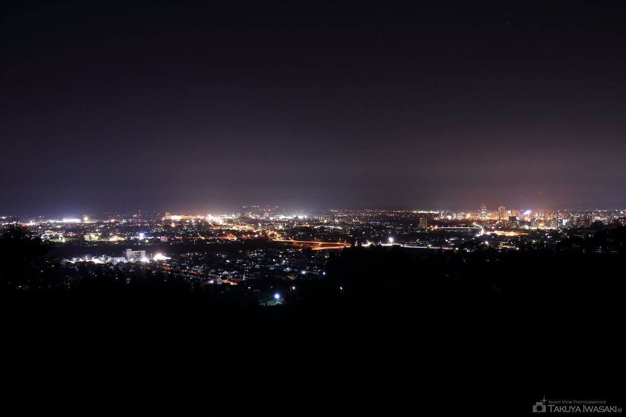 アップルロードの夜景スポット写真（1）