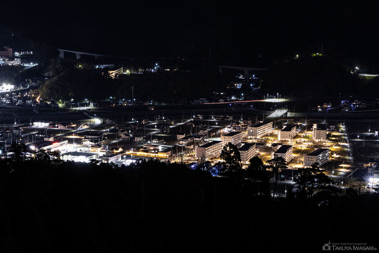 安波山　ほしのてらすの夜景スポット写真（3）