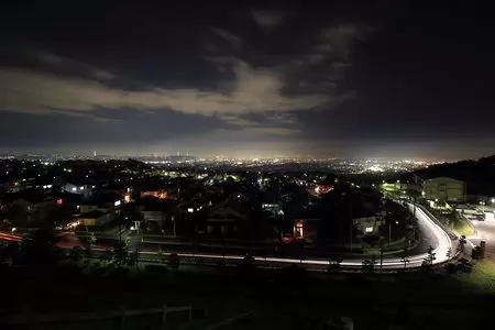 那智が丘3丁目の夜景