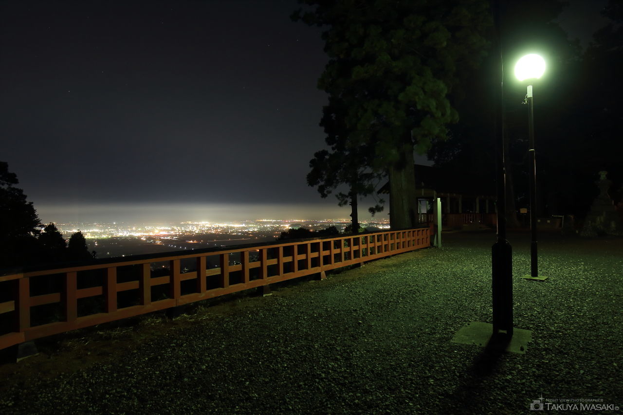 熊野那智神社の夜景スポット写真（3）