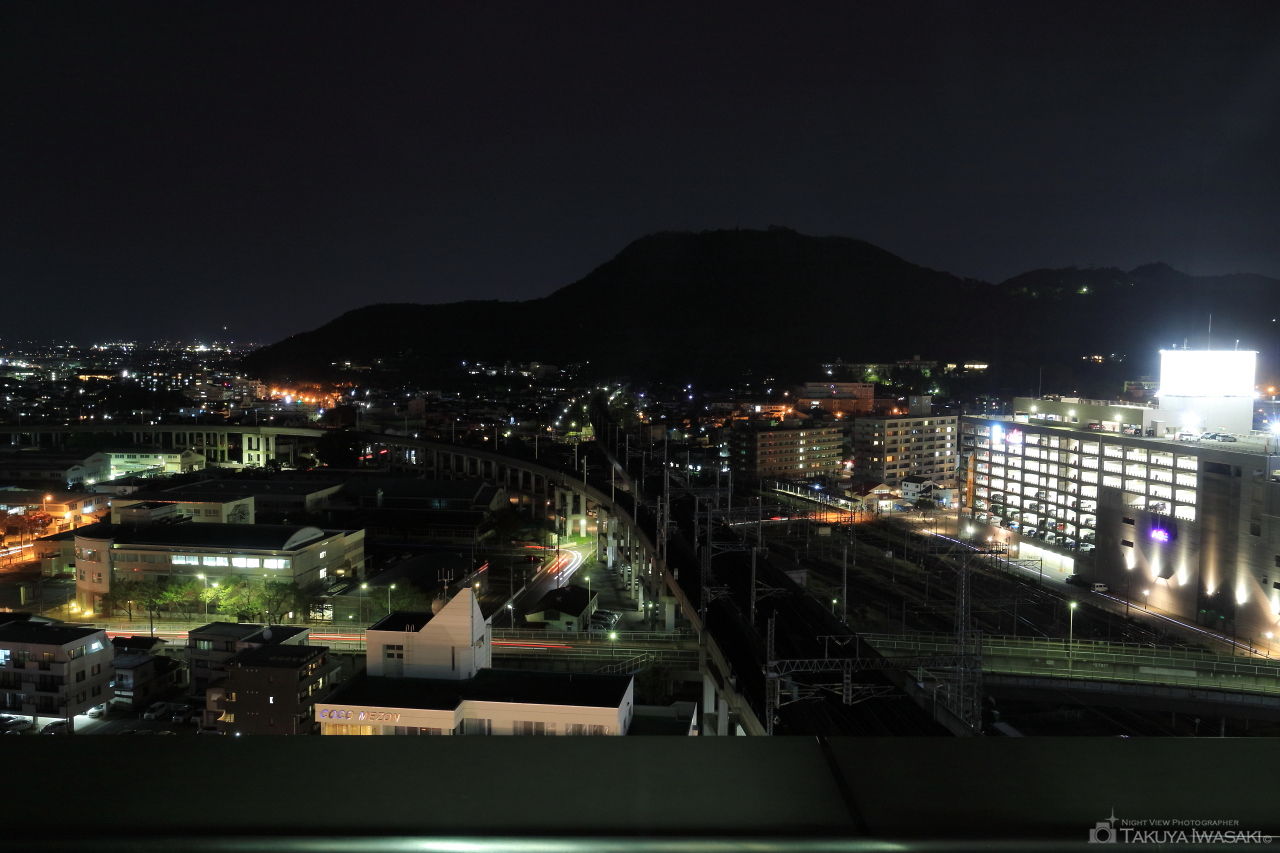 コラッセふくしま 展望ラウンジの夜景スポット写真（4）