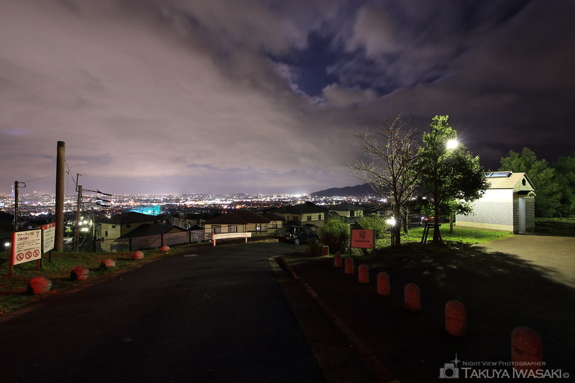 生松台中央公園の夜景スポット写真（5）
