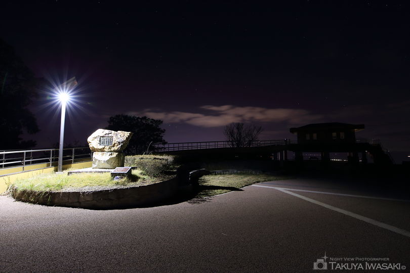 鏡山 西展望台の夜景スポット写真（4）
