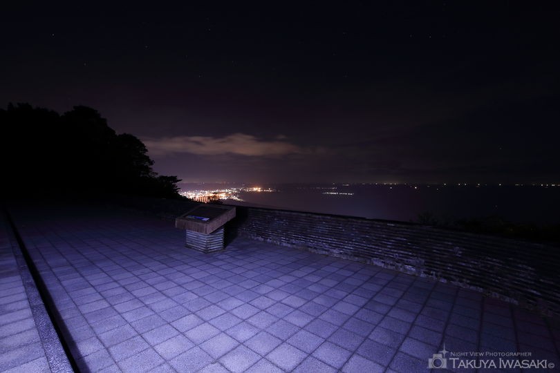 鏡山 ひれふり展望台の夜景スポット写真（5）