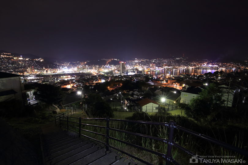 稲佐近隣公園の夜景スポット写真（2）