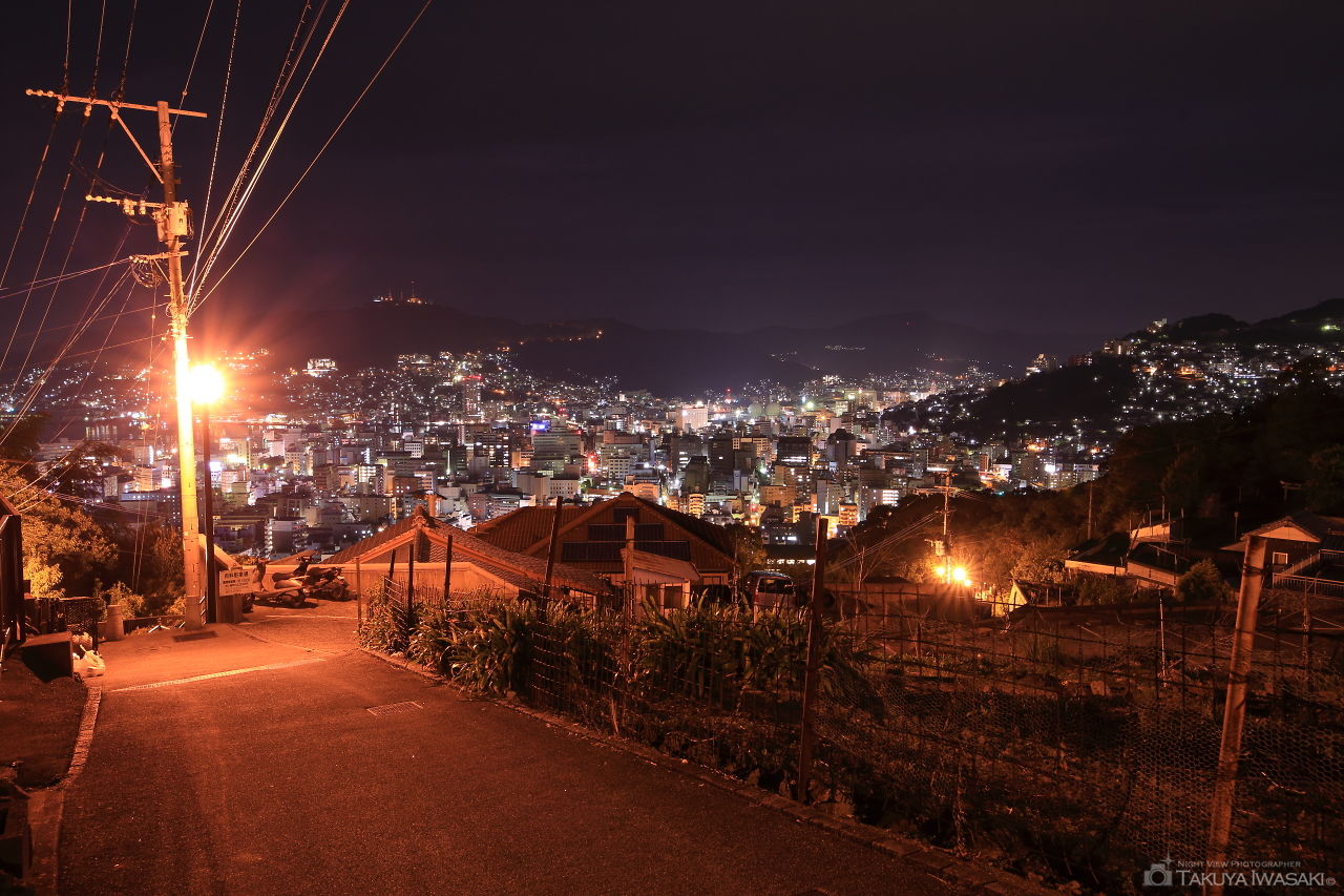ヘイフリ坂山頂付近の夜景スポット写真（2）