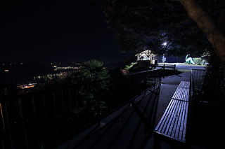 奥萩展望台　萩本陣旅館の夜景スポット写真（3）class=