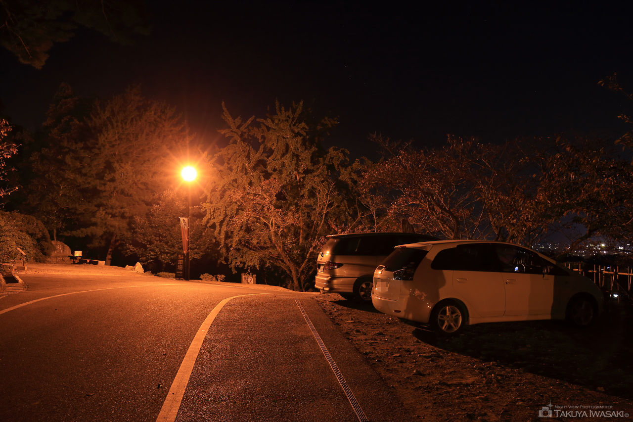 吉田松陰誕生地の夜景スポット写真（4）