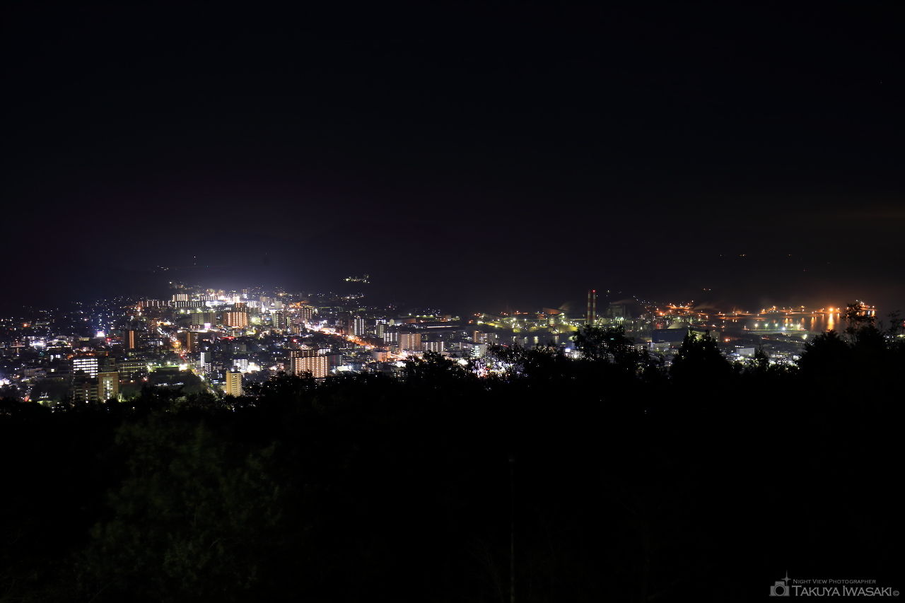 大空山公園の夜景スポット写真（1）