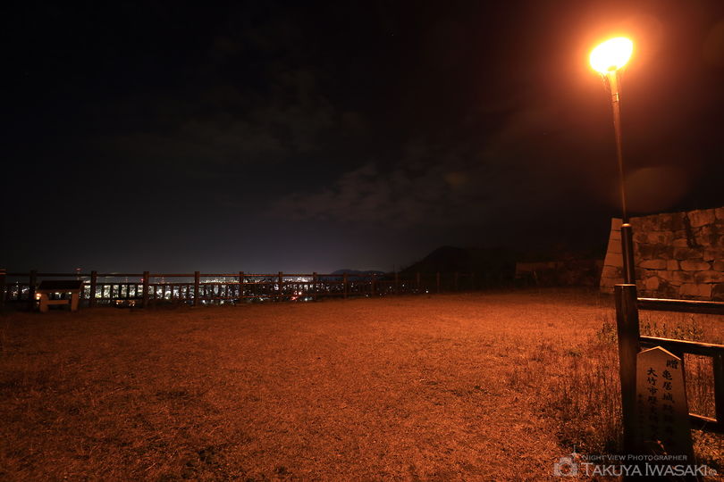 亀居公園の夜景スポット写真（3）