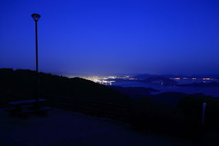 太平山山頂公園の夜景スポット写真（3）class=