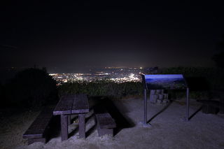 太平山山頂公園の夜景スポット写真（4）class=